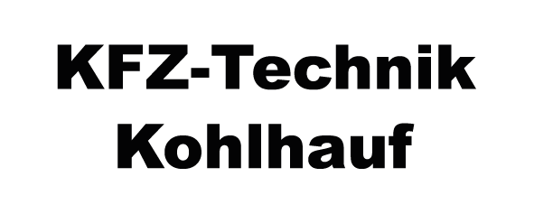 Logo der KFZ-Technik Kohlhauf, eine professionelle Autowerkstatt in Wackersberg/Arzbach. Das Logo symbolisiert Qualität und Vertrauen in Fahrzeugreparatur und -service.