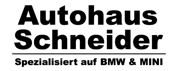 Logo des Autohauses Schneider – Ihr autorisierter BMW & MINI Partner.